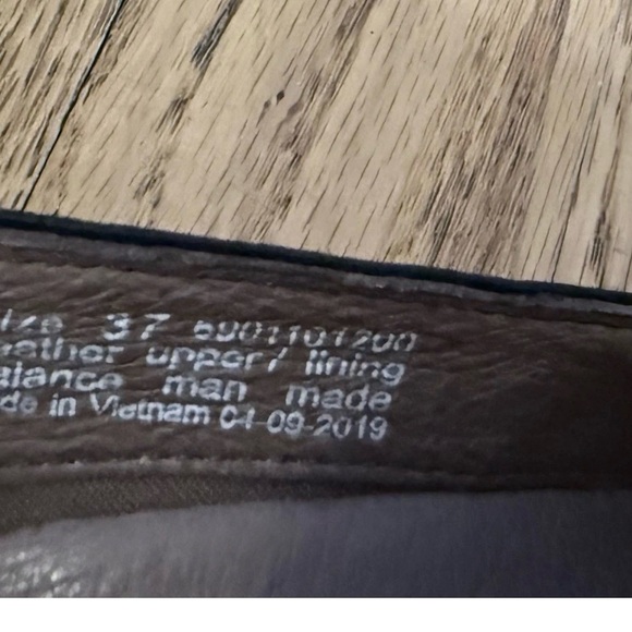 Dansko Liliana Wedge Women's Size 37(6.5-7) Black Leather Slip On Comfort Shoes - Picture 5 of 5